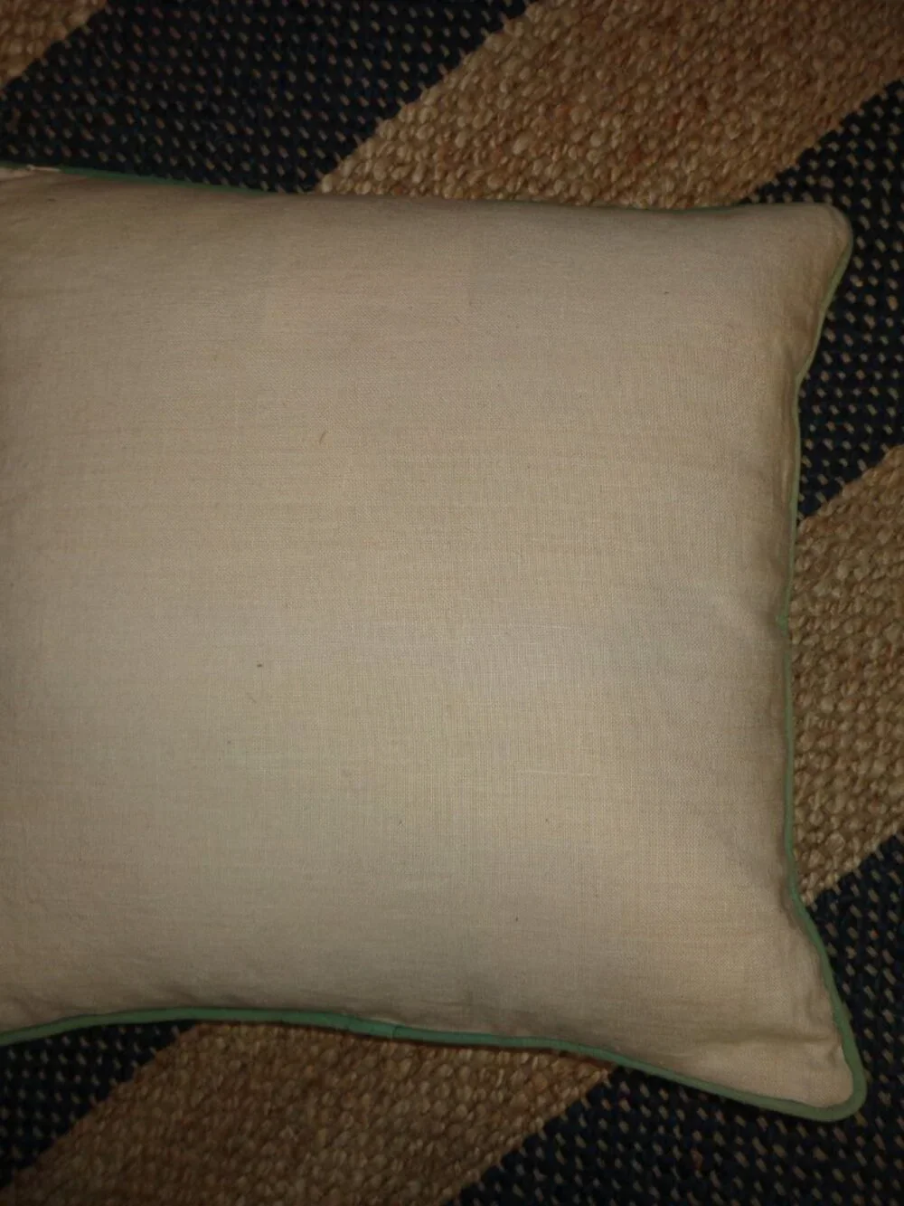 NEW Kevin O'Brien Starfish Linen Pillow Duck Feathers 16x16